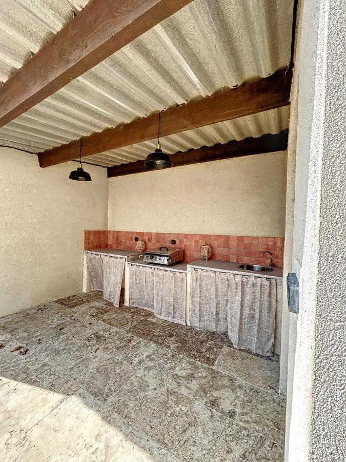Charmante Maison De Ville Avec Jardin, Terrasse Et Terrain De Petanque Fos-sur-Mer Eksteriør billede
